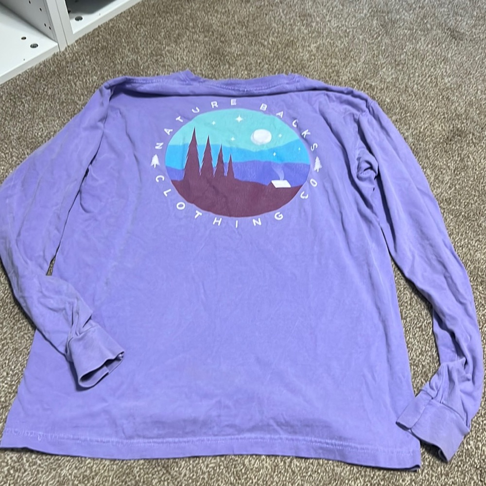 Nature back long sleeve